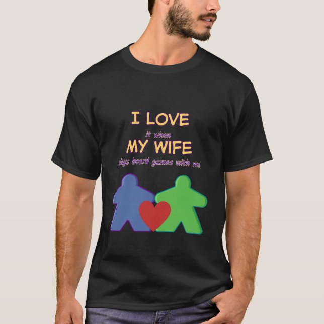 Camiseta Amo a mi esposa (Anverso)