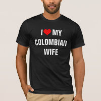 "Amo a mi esposa colombiana"