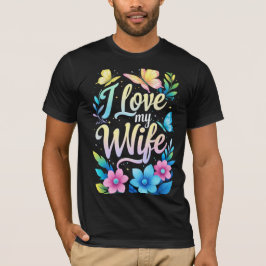 Camiseta Amo a mi esposa - Corazón