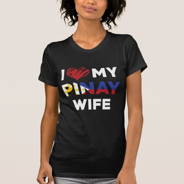 Camiseta Amo a mi esposa de Pinay (Anverso)