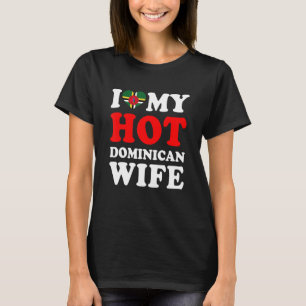 Camiseta Amo a mi esposa dominicana caliente regalo gracios