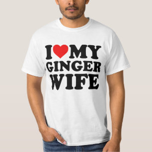 Camiseta Amo a mi esposa Ginger