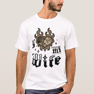 Camiseta Amo a mi esposa - Guepardo - DingusDesign 