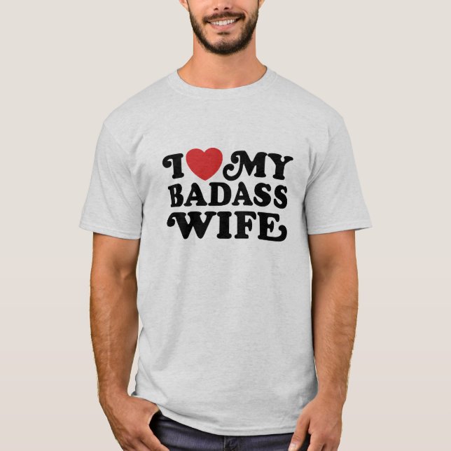 Camiseta Amo A Mi Esposa Malandra (Anverso)
