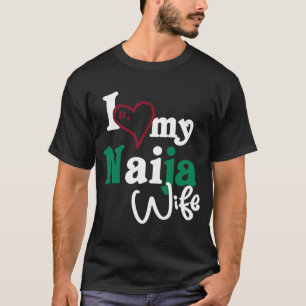 Camiseta Amo a mi esposa Naija Artística Naija