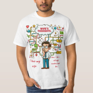 Camiseta Amo a mi esposa, pero no siempre entiendo