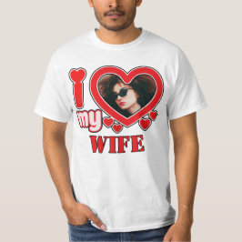 Camiseta Amo A Mi Esposa Personalizada