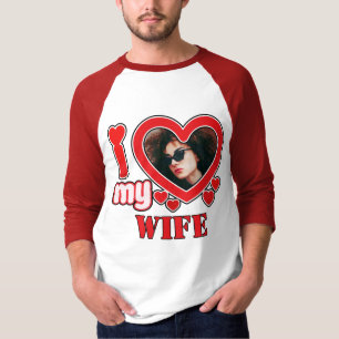 Camiseta Amo A Mi Esposa Personalizada