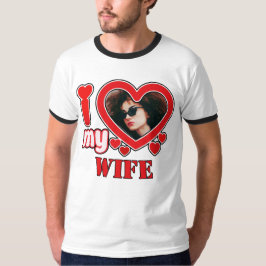 Camiseta Amo A Mi Esposa Personalizada