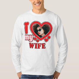 Camiseta Amo A Mi Esposa Personalizada