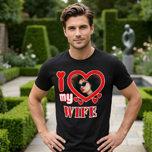 Camiseta Amo a Mi Esposa Personalizado
