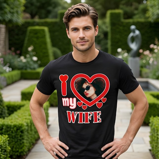 Camiseta Amo a Mi Esposa Personalizado (Subido por el creador)
