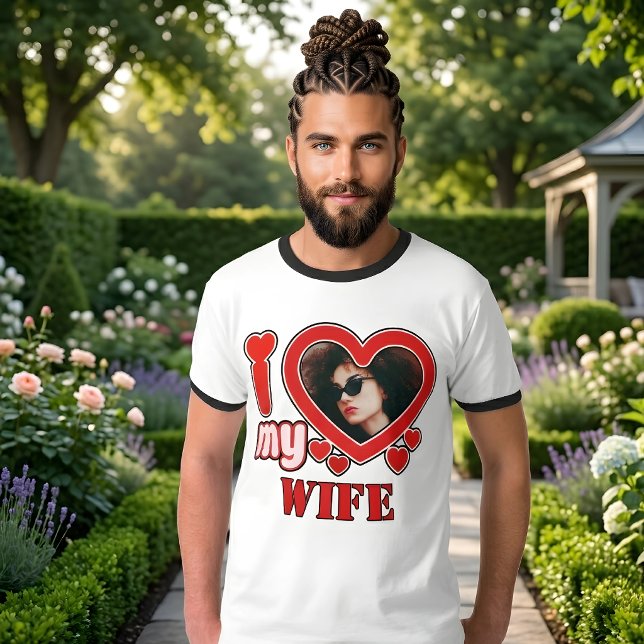 Camiseta Amo a mi esposa Personalizado (Subido por el creador)