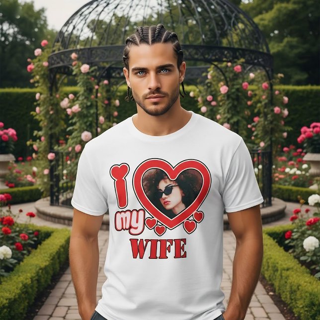 Camiseta Amo a mi esposa Personalizado (Subido por el creador)