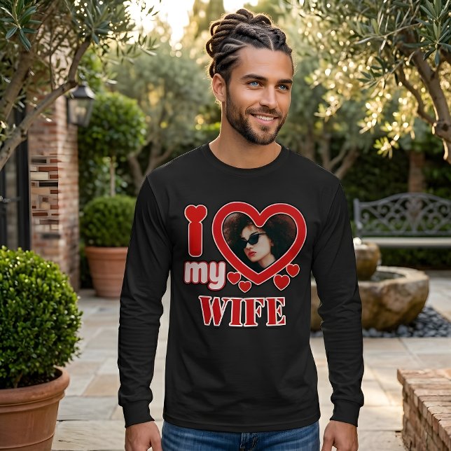 Camiseta Amo a mi esposa Personalizado (Subido por el creador)