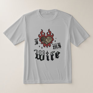 Camiseta Amo a mi esposa - Rojo - DingusDesign