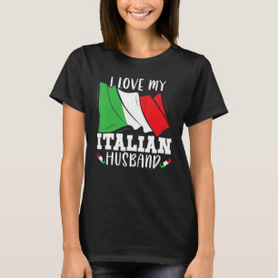 Camiseta Amo a mi esposo italiano, Europa, viaja