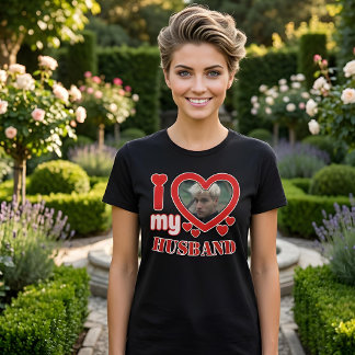 Camiseta Amo a mi esposo Personalizado