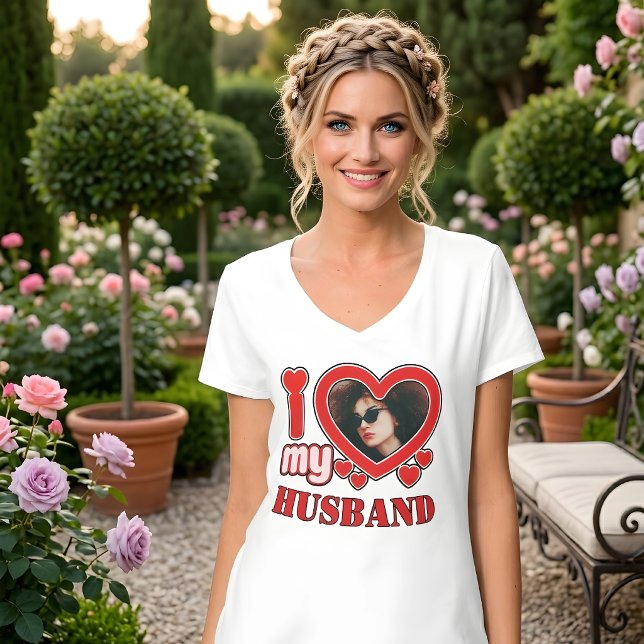 Camiseta Amo a mi esposo Personalizado (Subido por el creador)