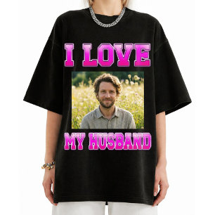 Camiseta Amo a mi esposo Regalo del 14 de febrero para Sa