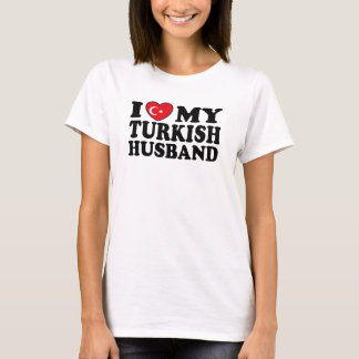 Camiseta Amo a mi esposo turco