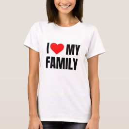 CAMISETA AMO A MI FAMILIA