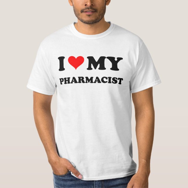 Camiseta Amo a mi farmacéutico (Anverso)