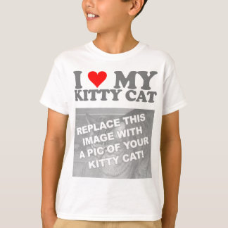 Camiseta Amo a mi gatito