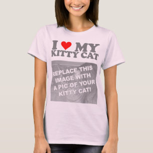 Camiseta Amo a mi gatito