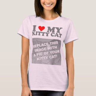 Camiseta Amo a mi gatito