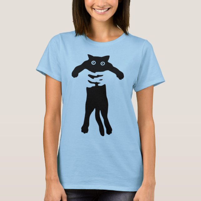 Camiseta Amo a mi gato (Anverso)
