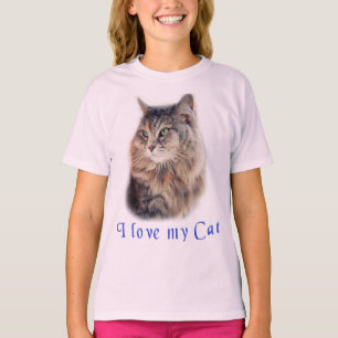 Camiseta Amo a mi Gato