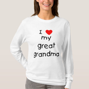 Camiseta Amo a mi gran abuela