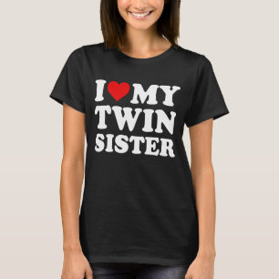 Camiseta Amo a mi hermana gemela