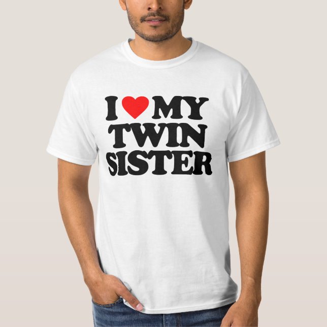 CAMISETA AMO A MI HERMANA GEMELA (Anverso)