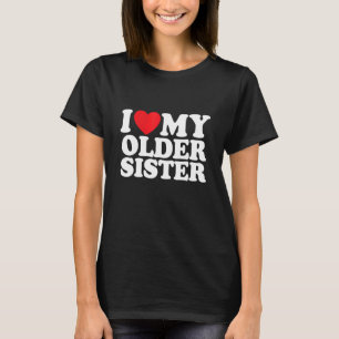 Camiseta Amo A Mi Hermana Mayor