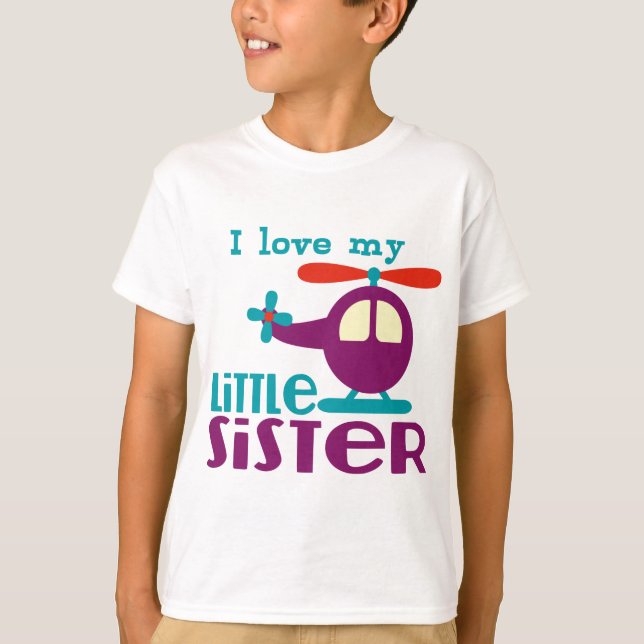 Camiseta Amo a mi hermanita (Anverso)
