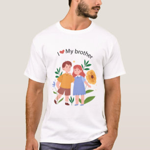 Camiseta Amo A Mi Hermano