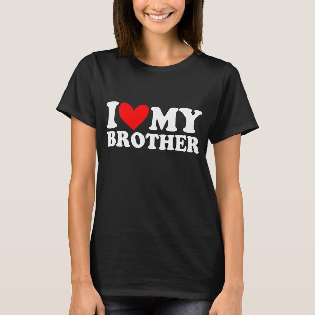 Camiseta Amo a mi HERMANO (Anverso)