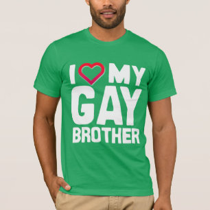 CAMISETA AMO A MI HERMANO GAY --