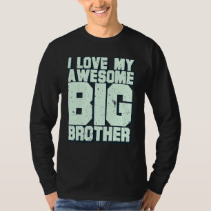 Camiseta Amo A Mi Hermano Grande.