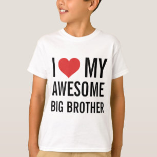 Camiseta Amo A Mi Hermano Grande.