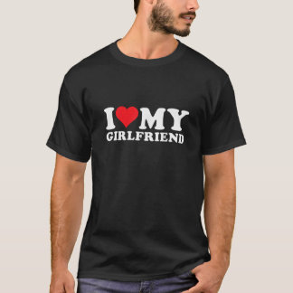 Camiseta Amo a mi hermosa novia Me encanta mi novia