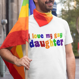 Camiseta Amo A Mi Hija Gay