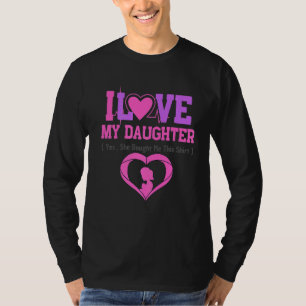 Camiseta Amo A Mi Hija Que Me Compró A Esta Madre De Tee