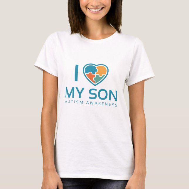 Camiseta Amo a mi hijo (Anverso)