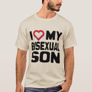 CAMISETA AMO A MI HIJO BISEXUAL -