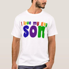Camiseta Amo A Mi Hijo Gay