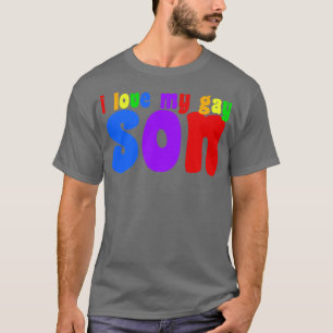 Camiseta Amo A Mi Hijo Gay