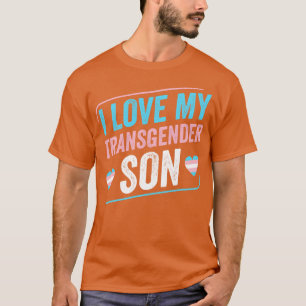 Camiseta Amo a mi hijo transexual transexual transgénero